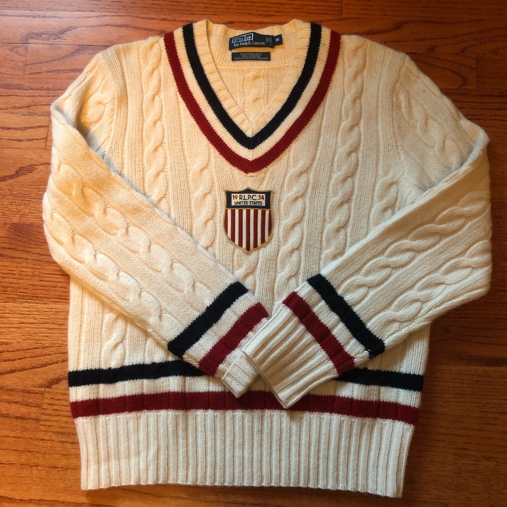 Men’s Ralph Lauren Polo Cricket Sweater M